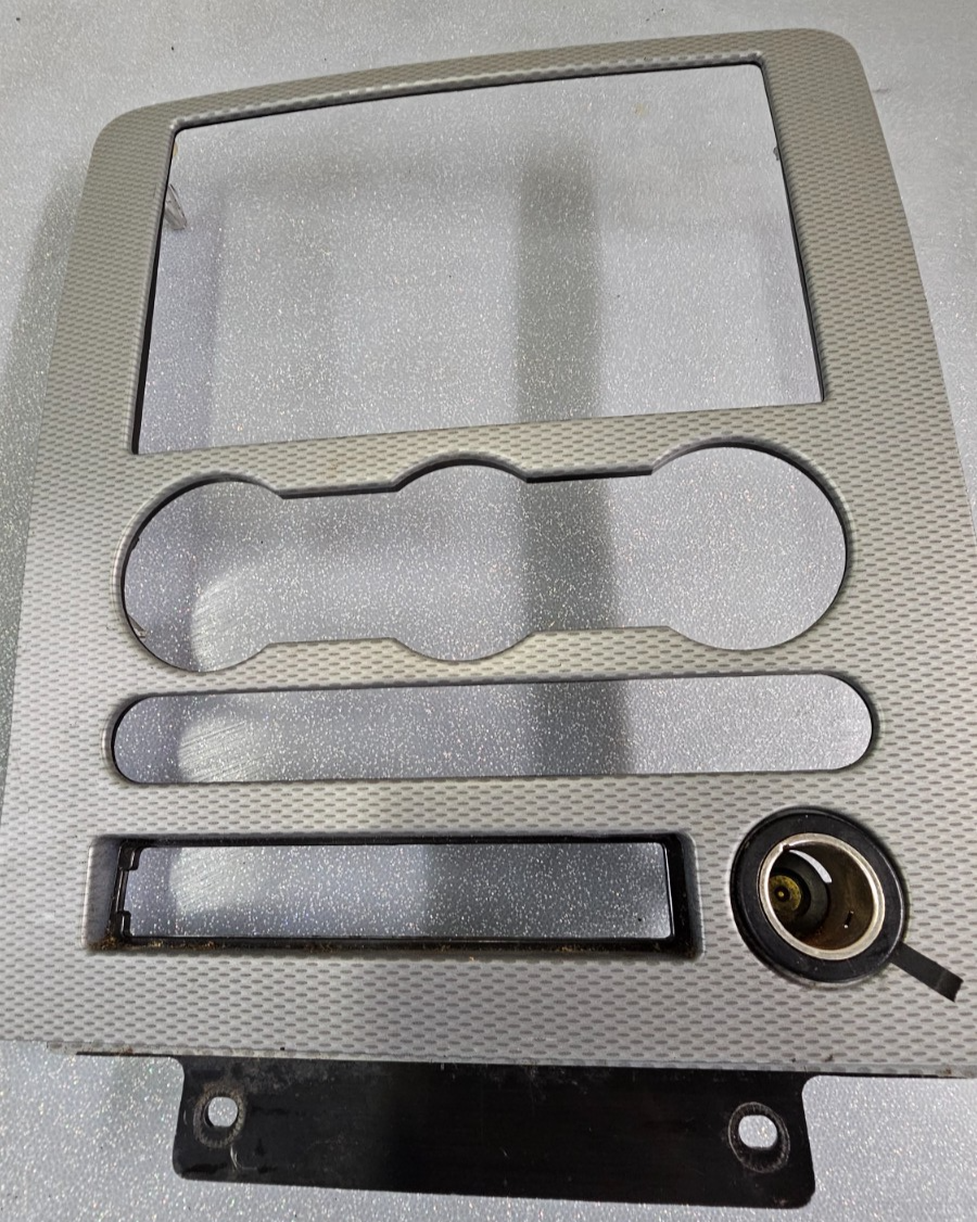 🔥08-09 Taurus Sable Center Dash FM Radio Stereo Climate Bezel Trim Panel Silver