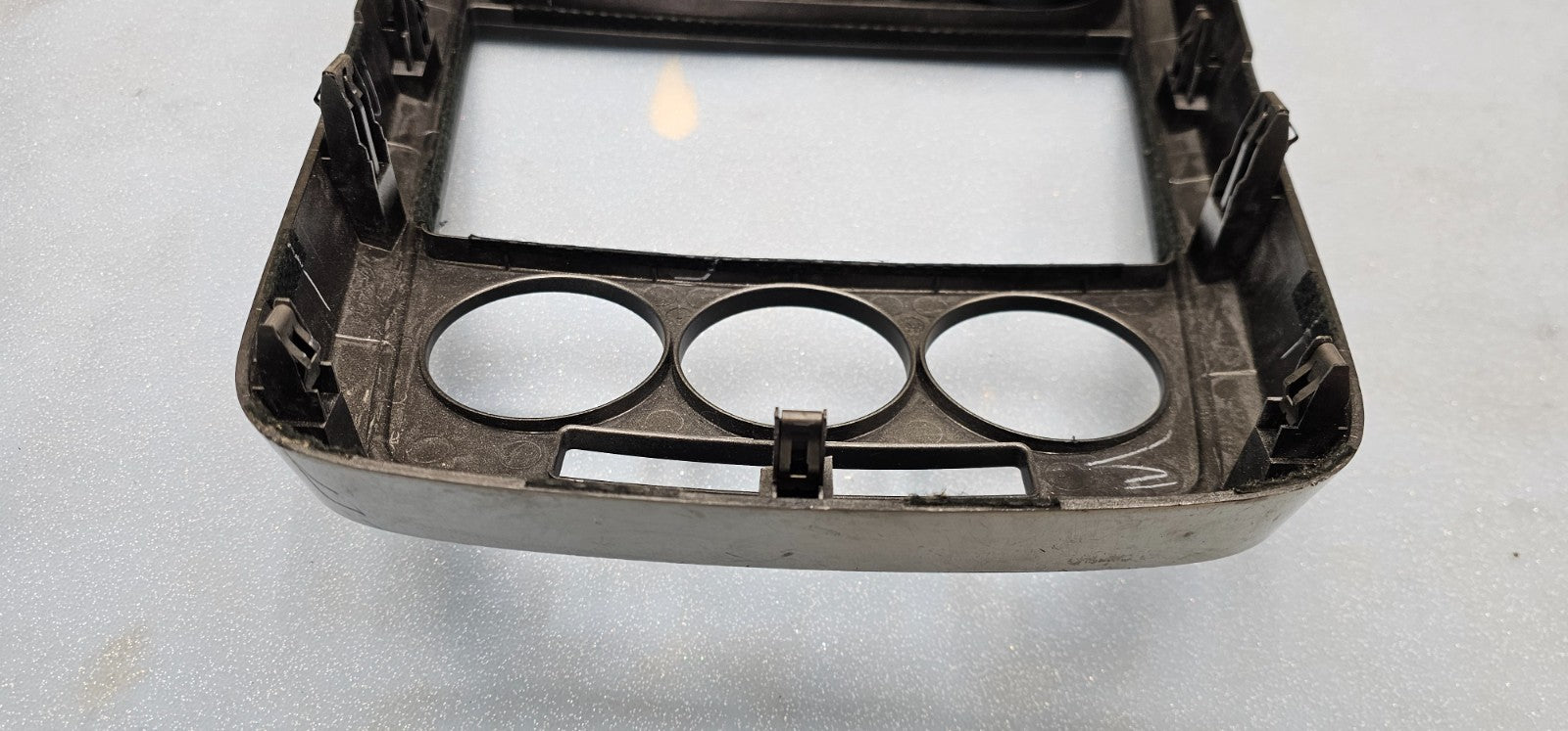 🔥07-09 MAZDA CX7 CENTER DASH PANEL RADIO STEREO CLIMATE BEZEL TRIM BLACK/SILVER