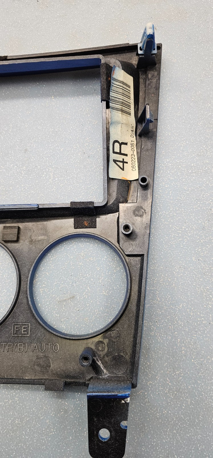 🔥05-07 Subaru Impreza WRX STI OEM HVAC Radio Bezel Surround Trim Blue