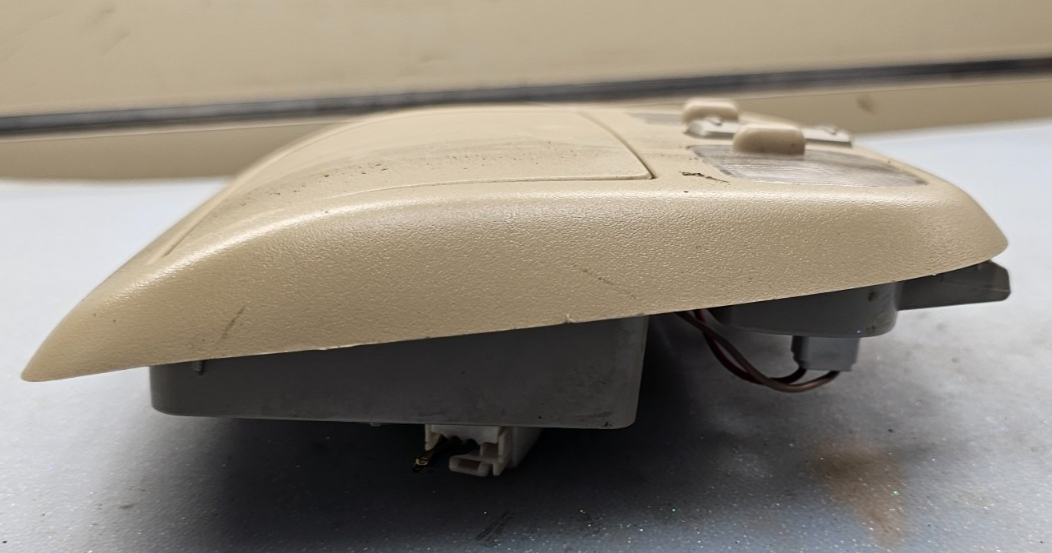 🔥10-12 Fusion Milan MKZ Overhead Console Dome Map Light Lamp Unit Storage TAN