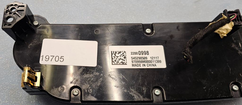 🔥13-15 Chevy Malibu Dash AM FM Radio Stereo Receiver Control Trim Panel Black