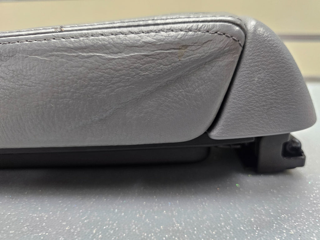 03-07 Honda ACCORD Acura TSX Center Console Armrest Storage Lid Leather Gray L22