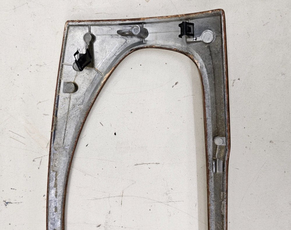 🔥02-08 JAGUAR X TYPE DASH INSTRUMENT CLUSTER SPEEDOMETER BEZEL TRIM PANEL WOOD