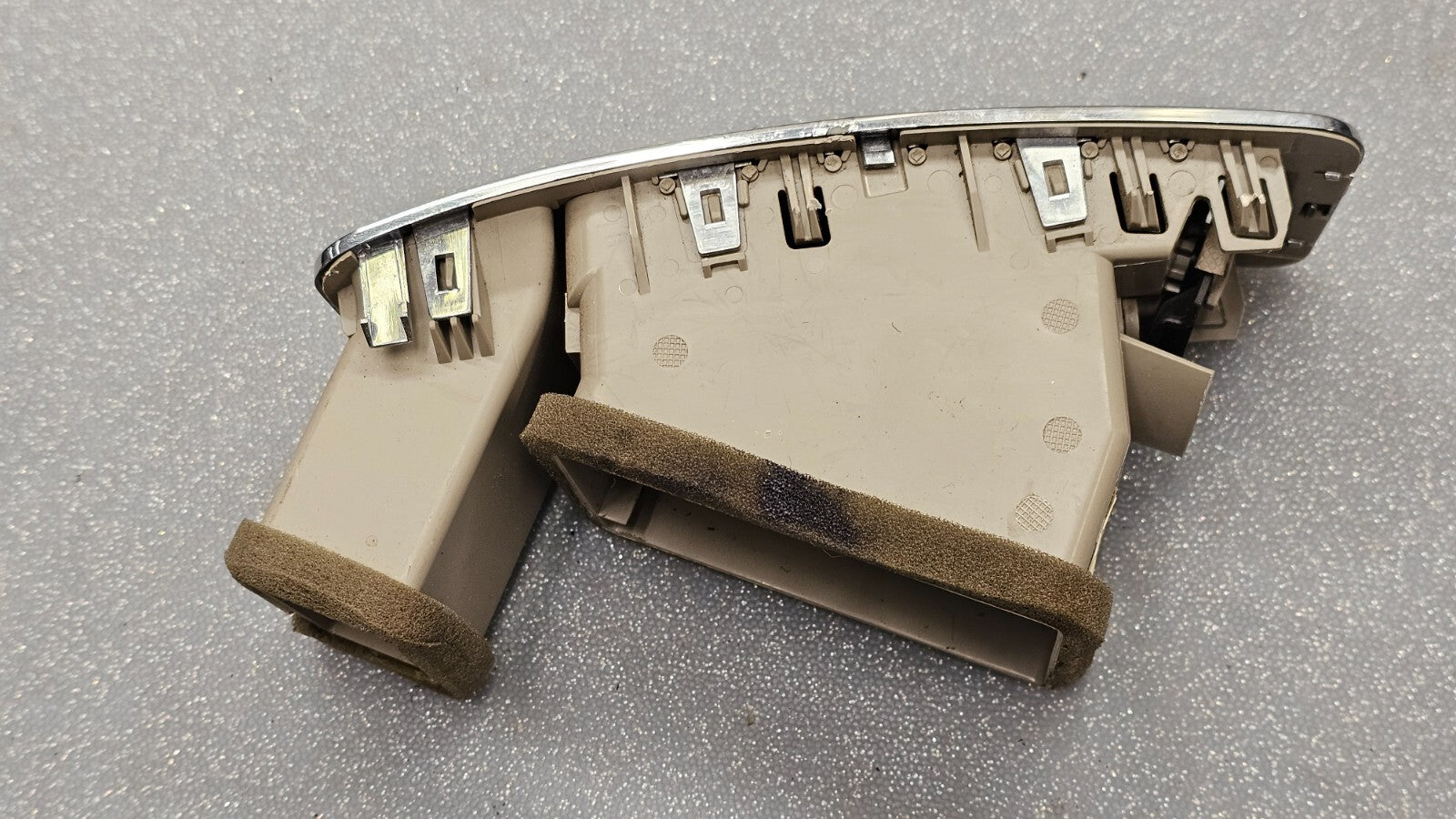 🔥08-12 Ford Escape Dash Left Driver Master AC A/C Air Vent Heater Panel Tan