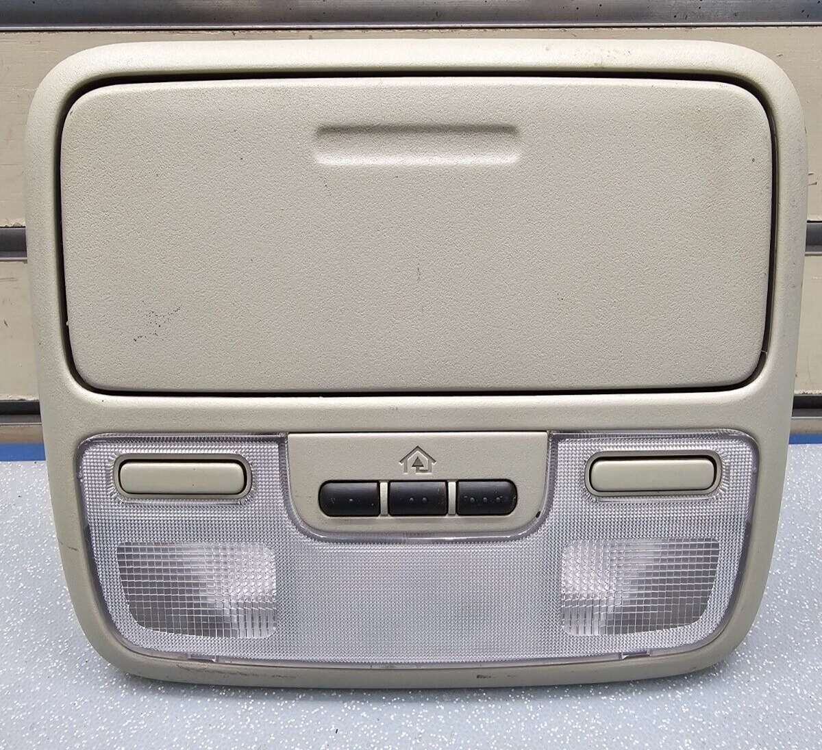 🔥99-03 Acura CL TL MDX ACCORD Overhead Console Dome Map Light Homelink LT Gray