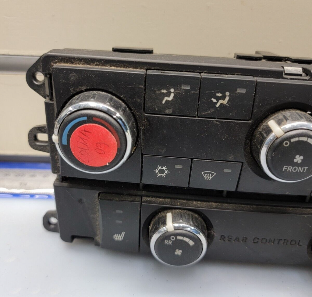 🔥08-10 Dodge Grand Caravan Town & Country Climate Control Rear A/C Heater Dash