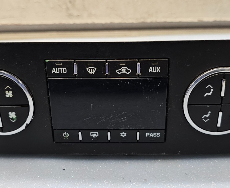 07-11 Silverado Sierra YUKON Dash Heater AC CLIMATE Control Temperature Digital