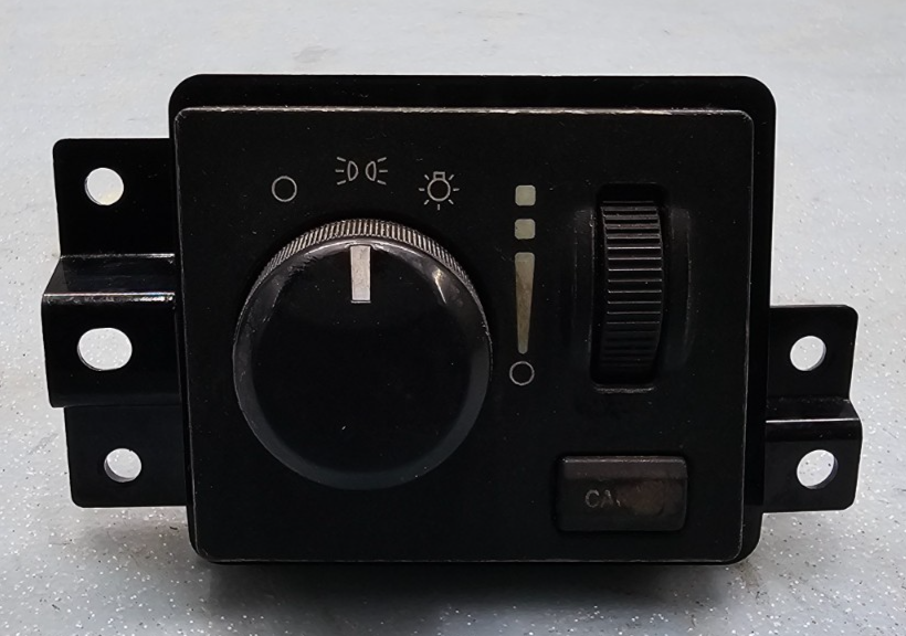 06-11 Dodge Ram Dakota Front Headlight Head Lamp Switch Button Control Assembly