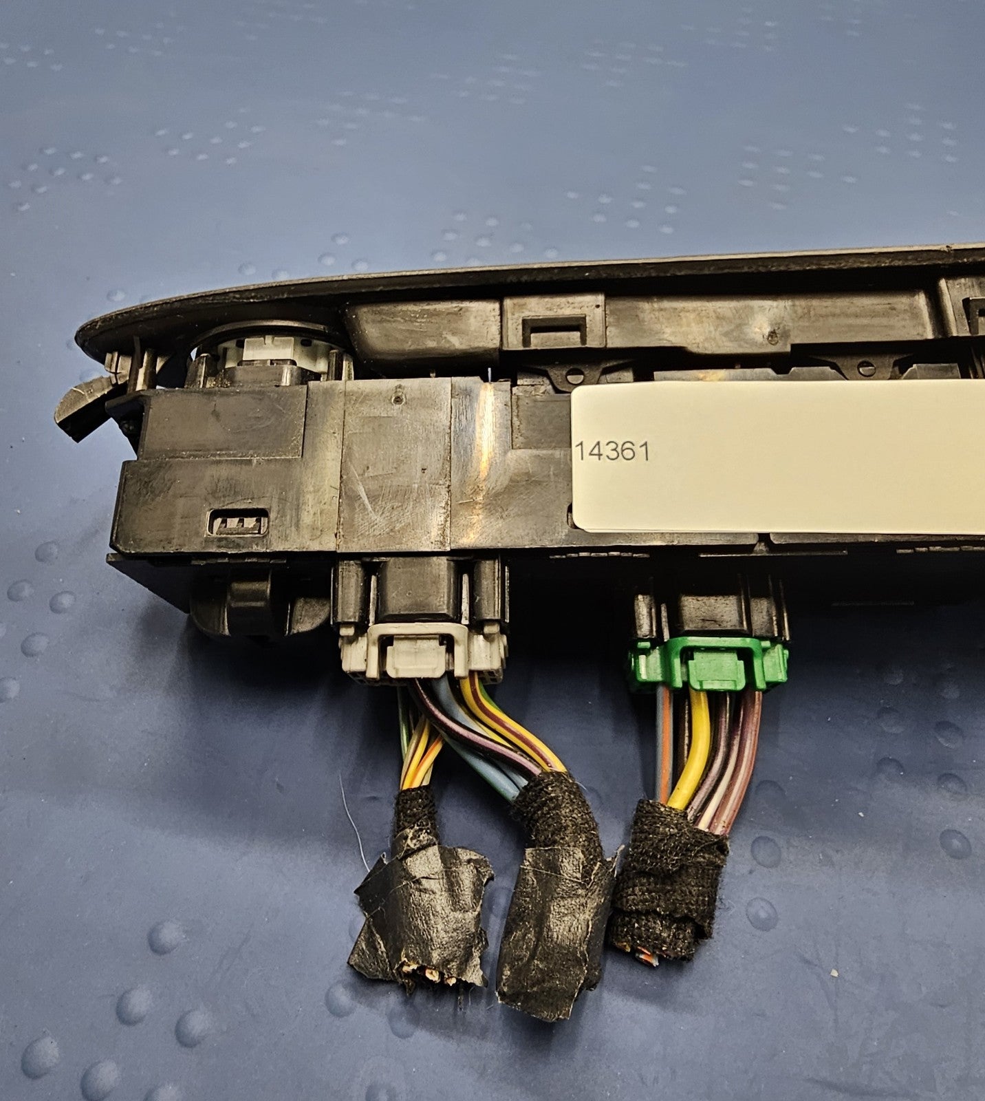 12-18 Focus Escape Front Left Driver Master Power Window Switch Regulator Black