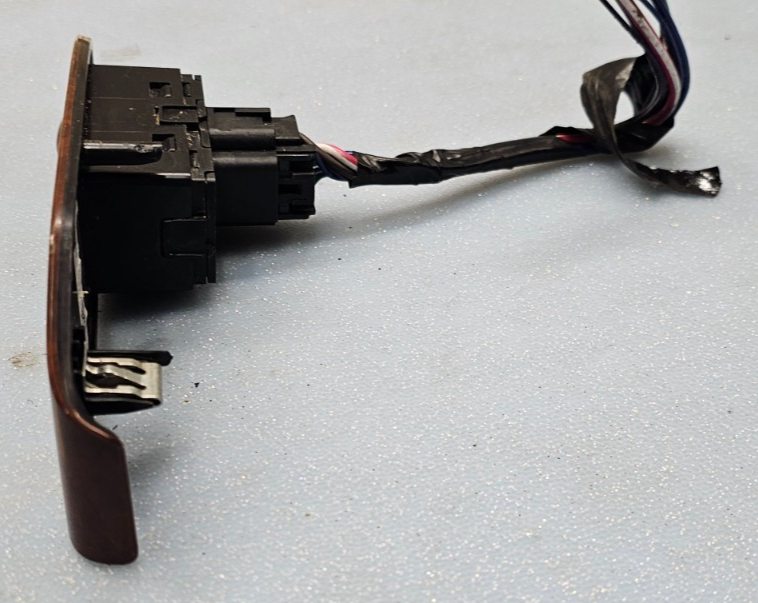 🔥07-14 Suburban Yukon Rear Left Driver Master Window Switch Assembly WOOD WS5