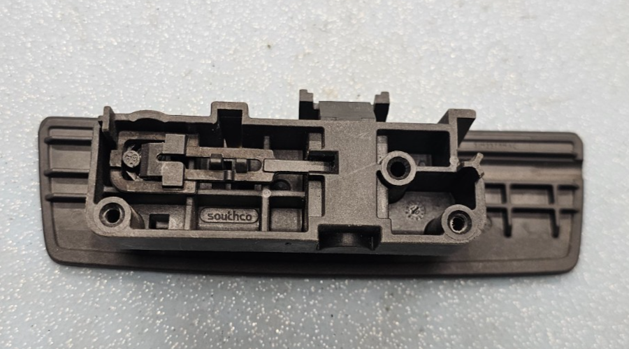 🔥07-10 Jeep Wrangler Mopar Glove Box Latch Compartment Door Handle BLACK OEM