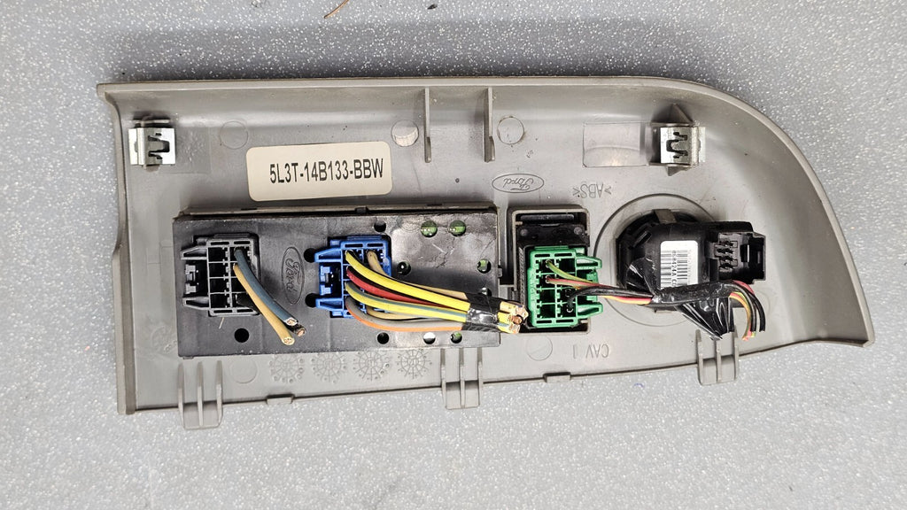 🔥04-08 Ford F150 Left Driver Master Door Window Power Switch Control Gray WS24