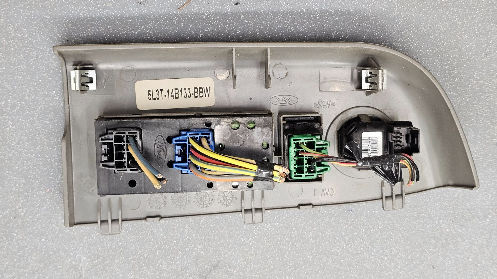 🔥04-08 Ford F150 Left Driver Master Door Window Power Switch Control Gray WS24