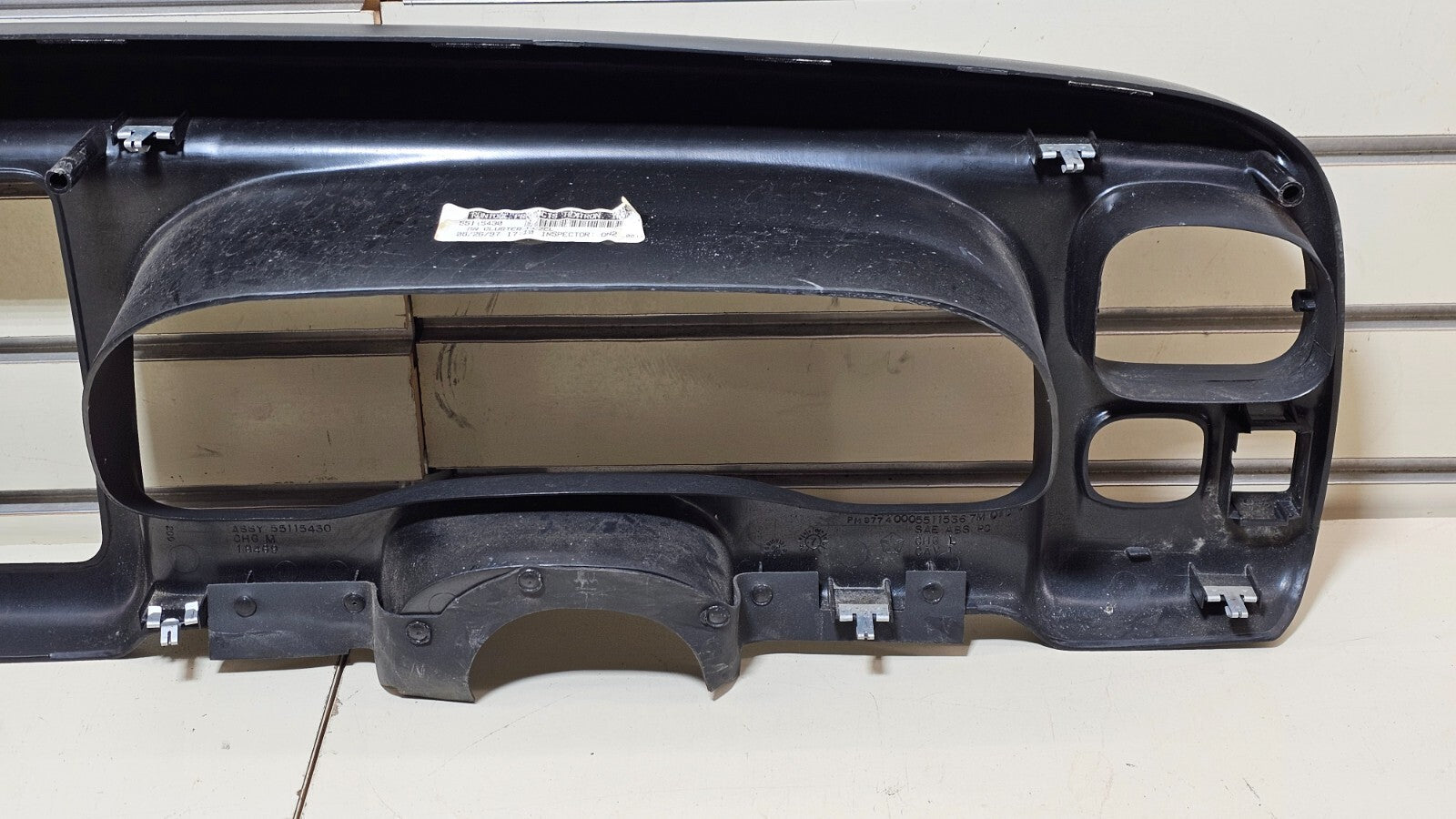 🔥97-00 Dodge Dakota Durango Dash Trim Gauge Instrument Cluster Bezel Black OEM