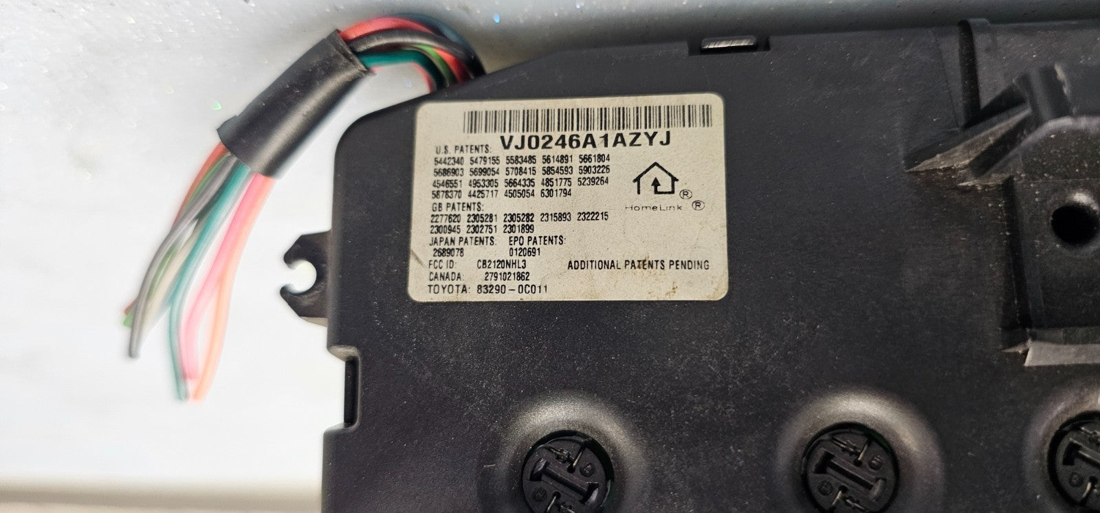 🔥04-06 Toyota Sienna Overhead Console Dome Trip Meter Computer Assembly OEM