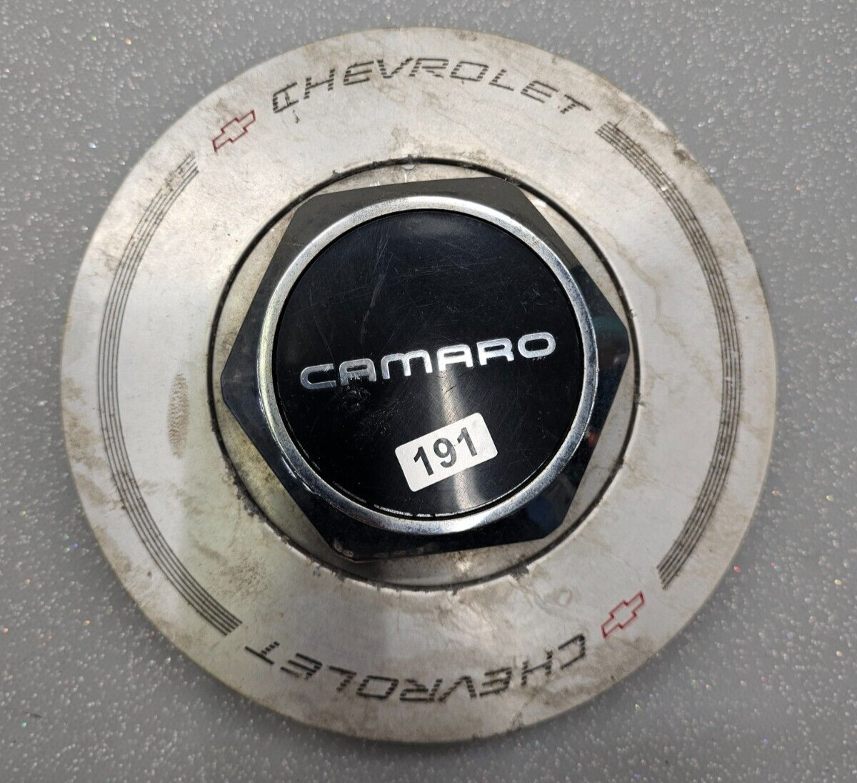 91-96 Chevy Camaro RS Front Rear Left/Right Wheel Center Cap Hubcap Silver Lower
