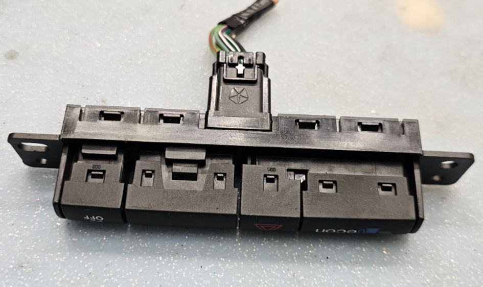 🔥12-20 Town Country Grand Caravan Traction Switch Power Hazard Light Econ Black