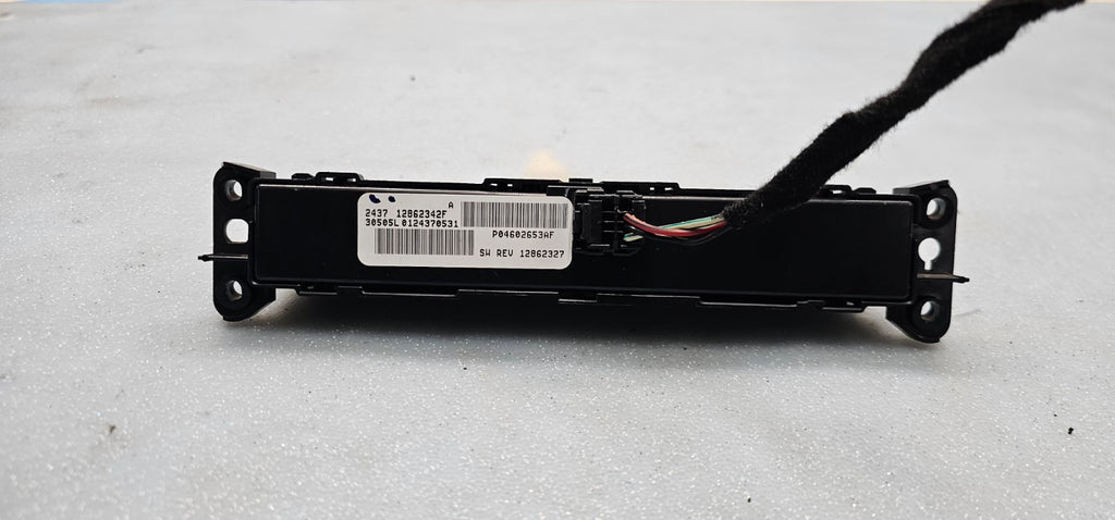🔥06-08  CHRYSLER PT CRUISER CENTER DASH HAZARD DEFROST CONTROL SWITCH BLACK