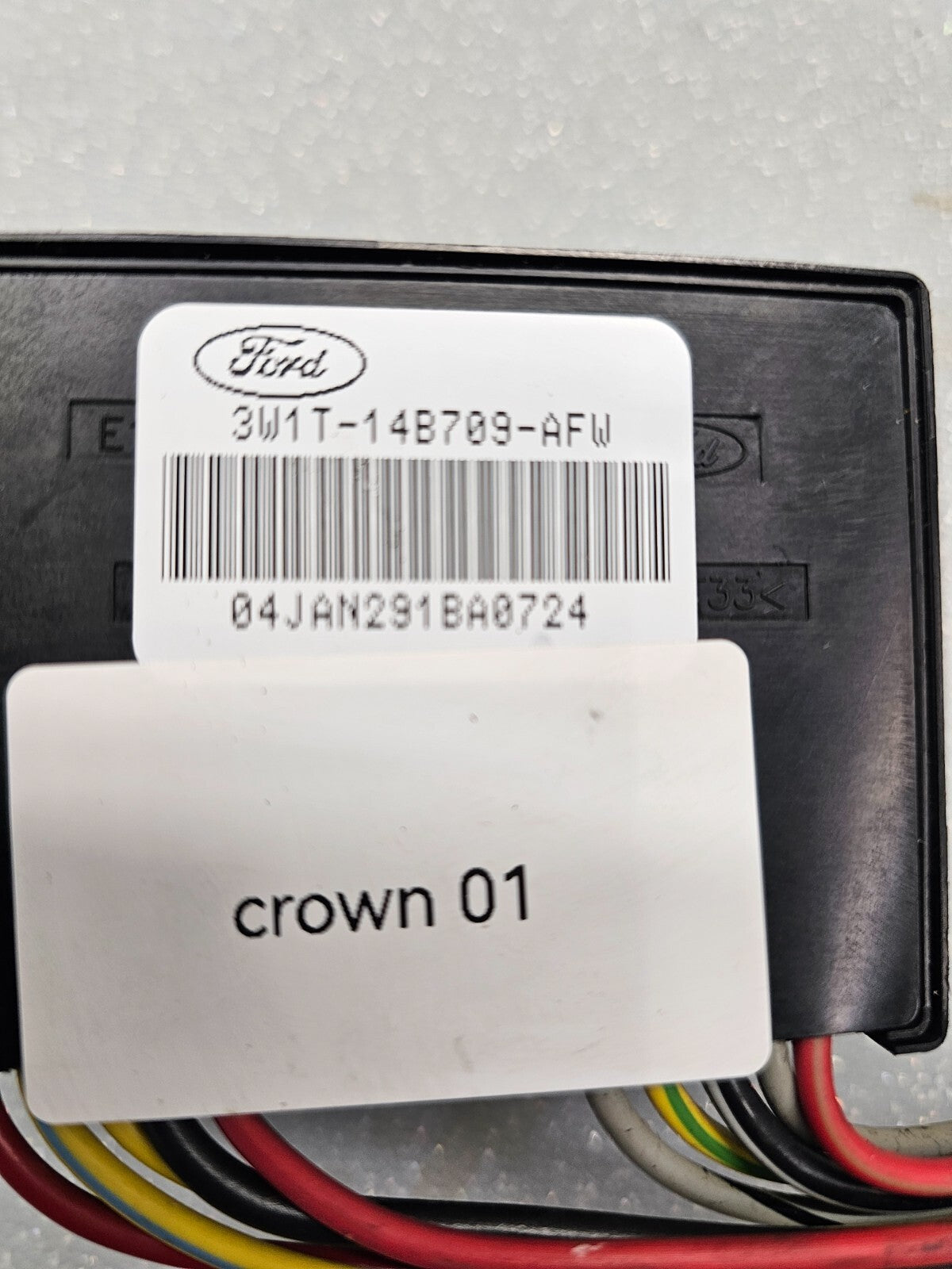01-11 Town Car & Grand Marquis Memory driver power seat Control switch Assembly