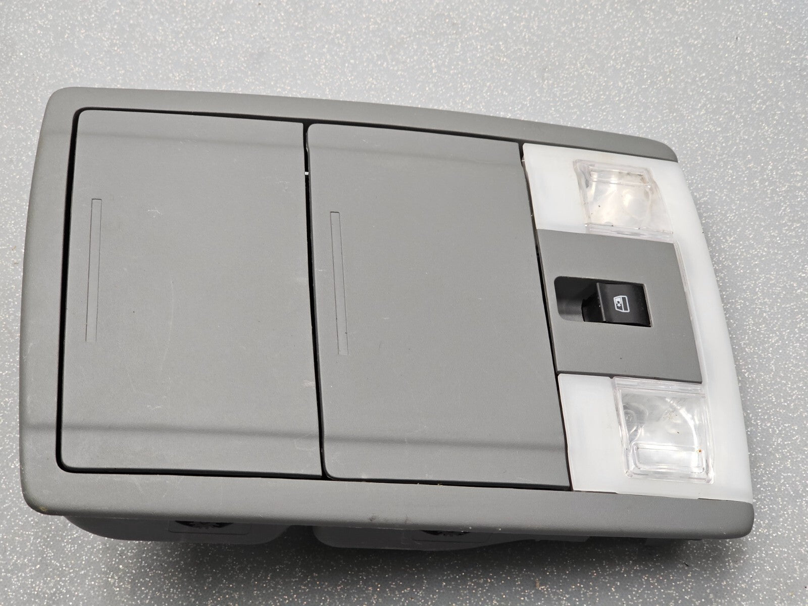 🔥09-14 Ford F150 Expedition Overhead Console Dome Map Light Storage Gray OEM