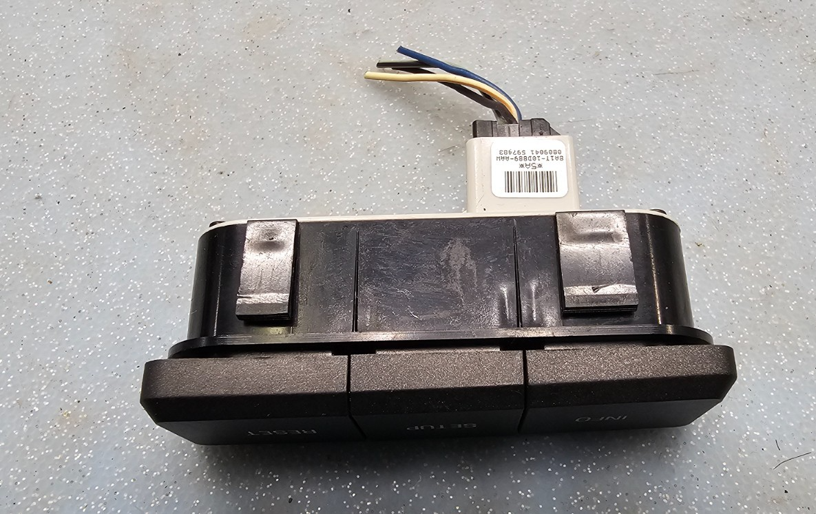 🔥07-10 LINCOLN MKZ MKX DASH INFO SETUP RESET CONTROL SWITCH ASSEMBLY BLACK OEM