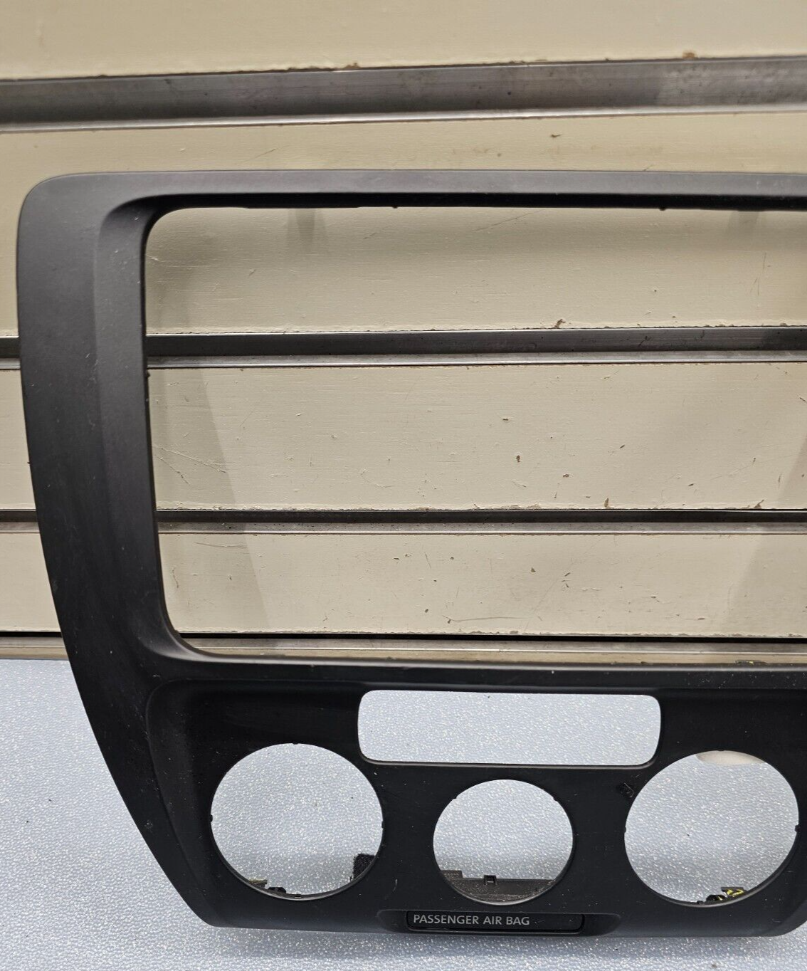 11-14 VW Jetta Dash Radio Stereo Display Climate Control Bezel Trim Panel Black