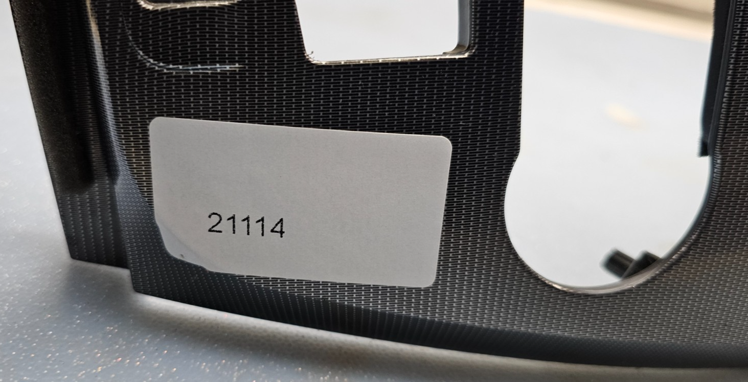  10-12 Fusion Milan Climate Control Radio Stereo Display Bezel Panel Trim Silver