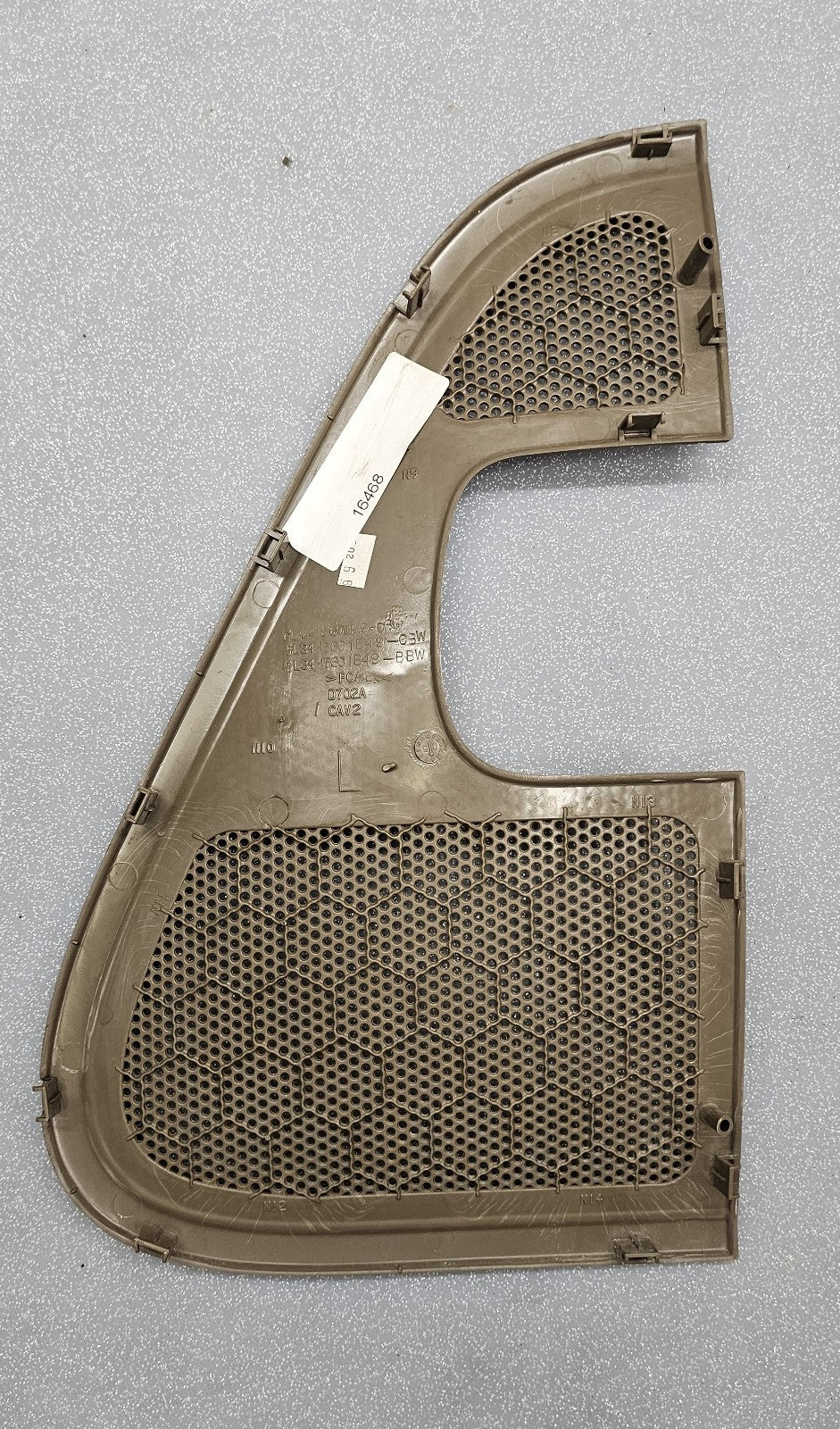 🔥04-08 Ford F150 Left Driver Door Panel Speaker Grille Cover Tan