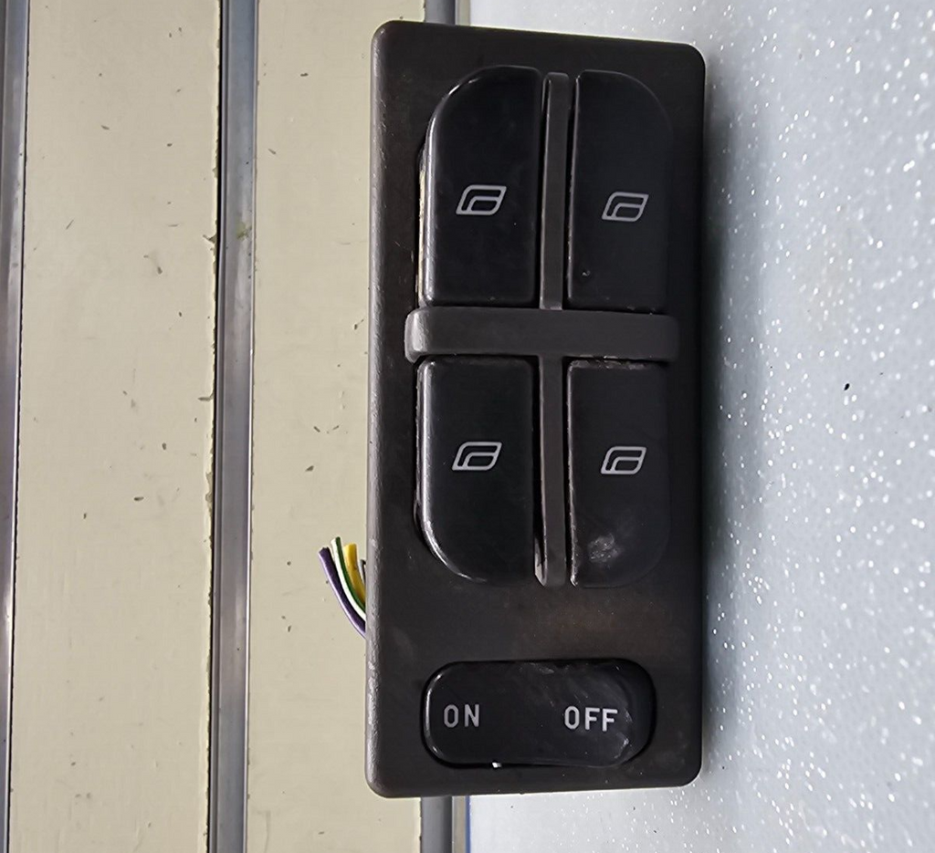 🔥99-05 Saab 9-5 Left Driver Master Power Window Switch Control Assembly Black