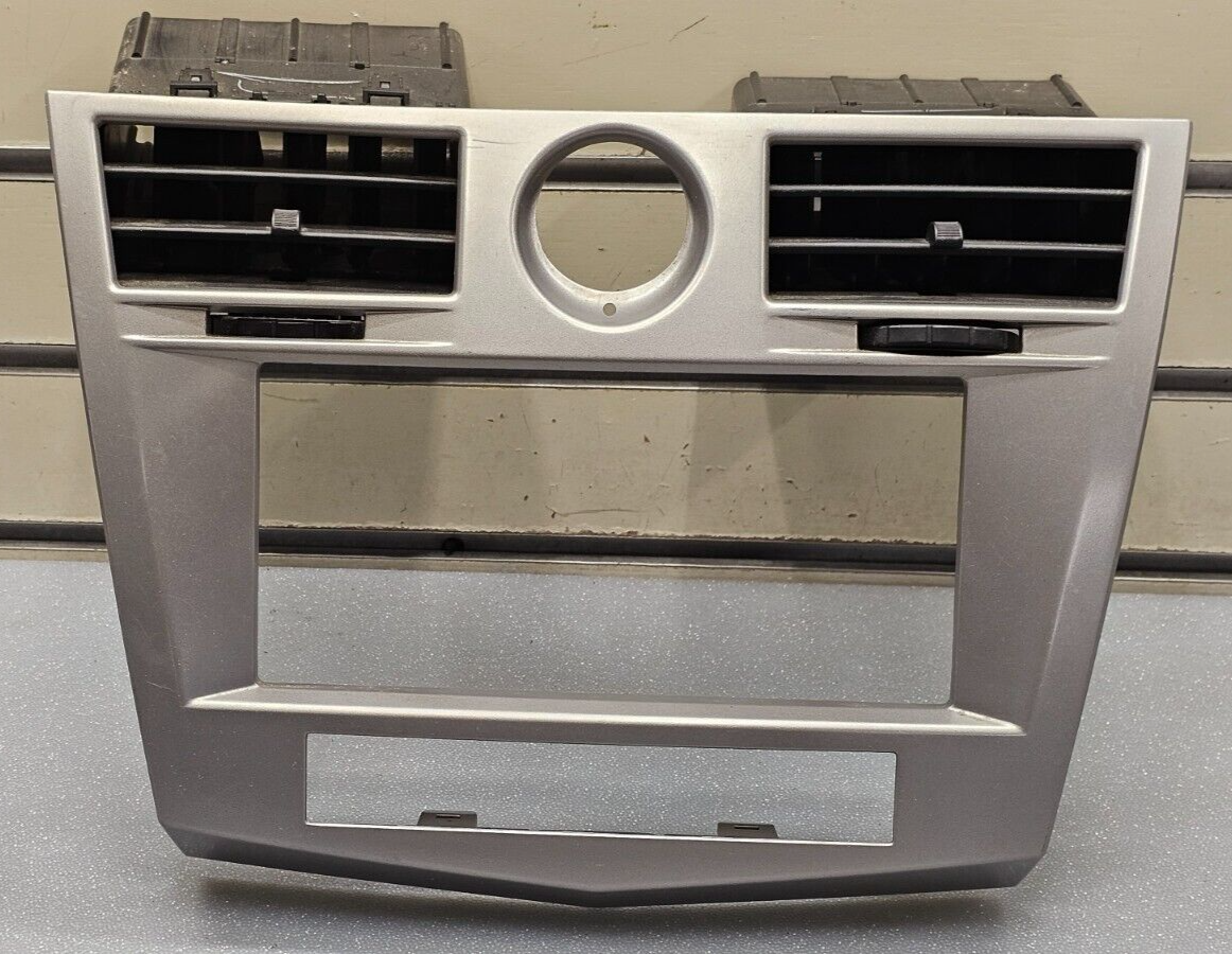 🔥07-10 Sebring Center Dash AM FM Radio Stereo Display Bezel Trim Panel SILVER