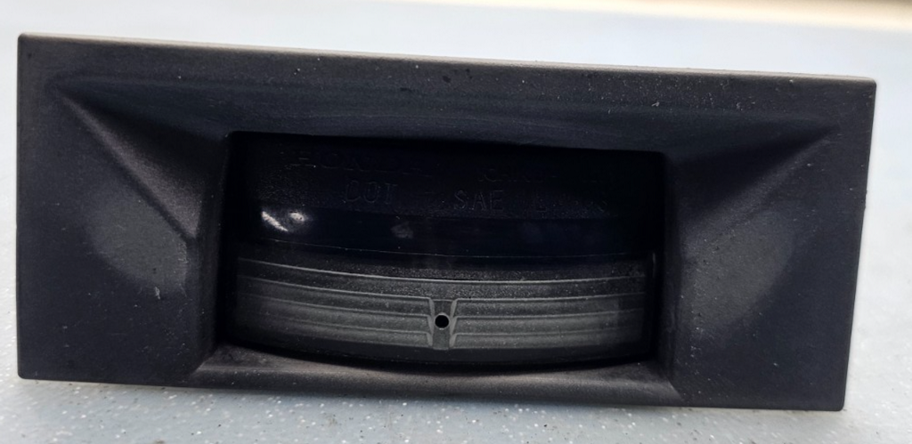 🔥2005-2007 Honda Odyssey license plate light Assembly OEM C102 BLACK