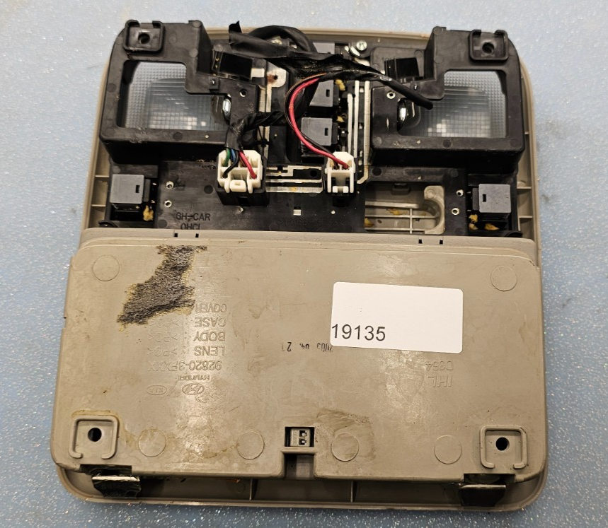 🔥03-06 Kia amanti Overhead Console Dome Map Interior Light Reading Lamp Tan OEM