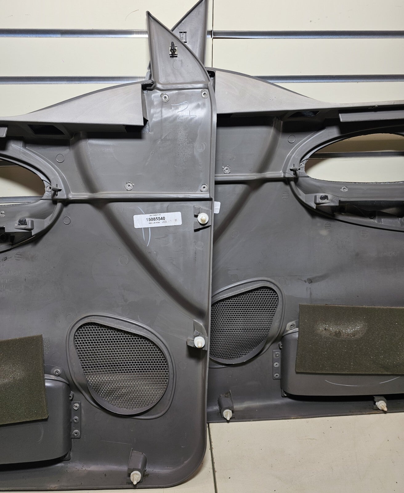 🔥02-09 CHEVY TRAILBLAZER Door Panel  Front LEFT&RIGHT Set2 armrest GRAY DK G D8
