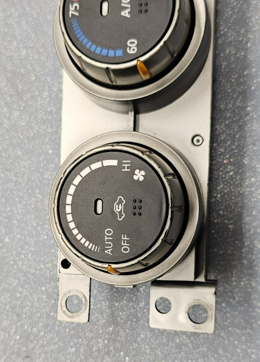🔥04-06 Altima Dash Mounted HVAC AC Heater Climate Temperature Control Silver