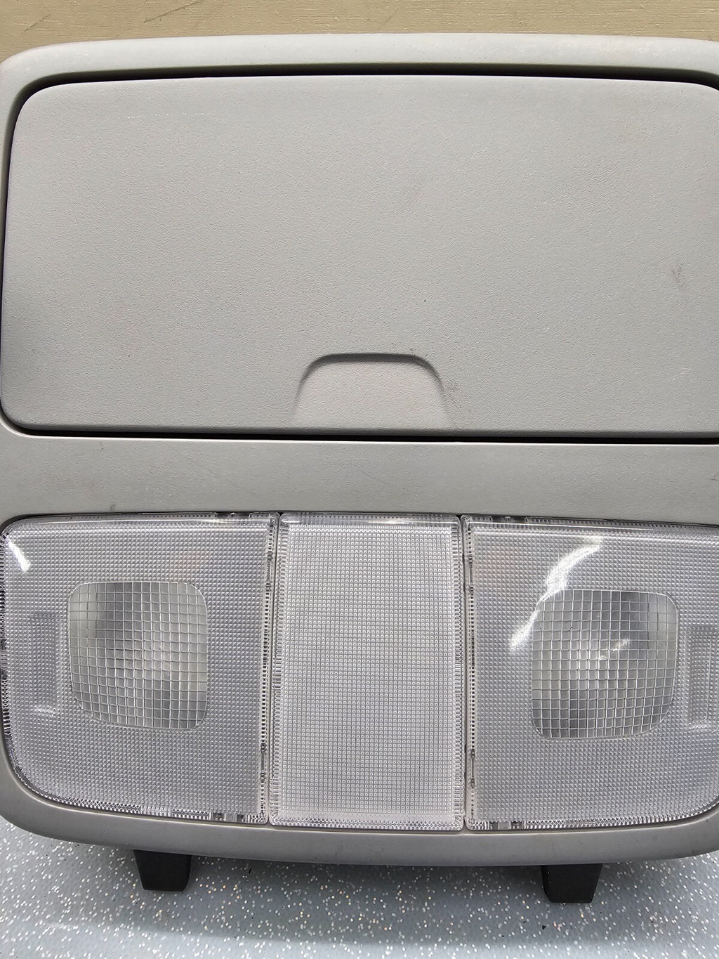 🔥07-10 Elantra Overhead Console Storage Display Dome Light Storage GRAY OEM