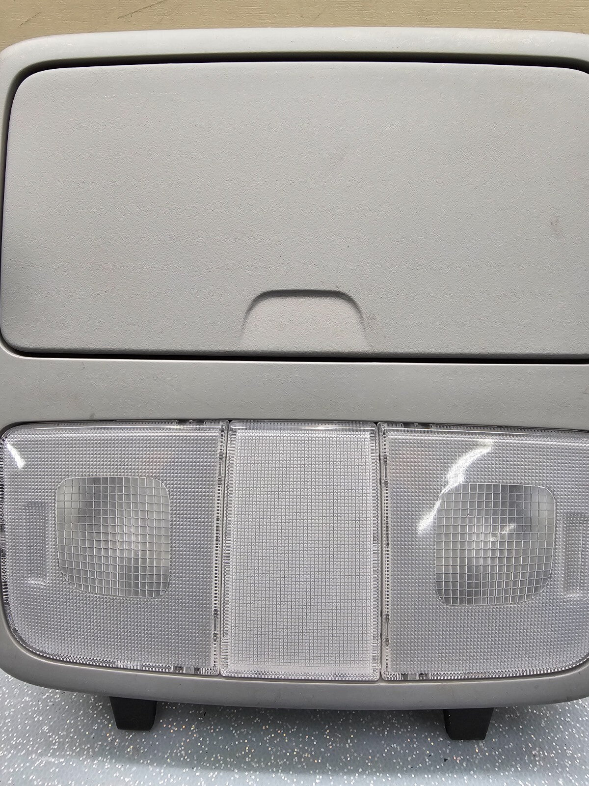 🔥07-10 Elantra Overhead Console Storage Display Dome Light Storage GRAY OEM