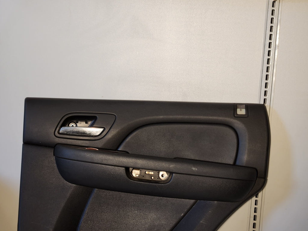 🔥07-14 Escalade SWB Black FRONT RIGHT  Rear Interior Door Trim Panel DARK GRAY