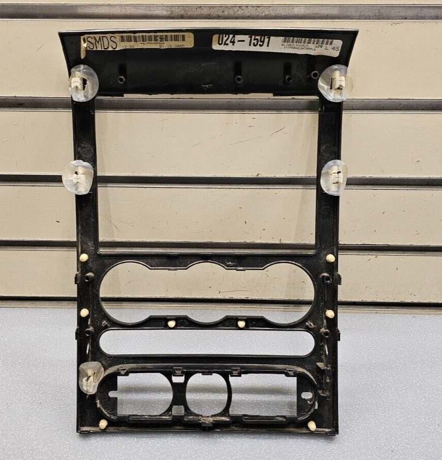 🔥04-08 Ford F150 Dash AM FM Radio Stereo Climate Bezel Trim Panel Carbon Fiber