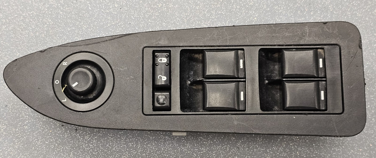 07-10 Charger Magnum Durango Dakota Master Power Window Switch Left Driver Black
