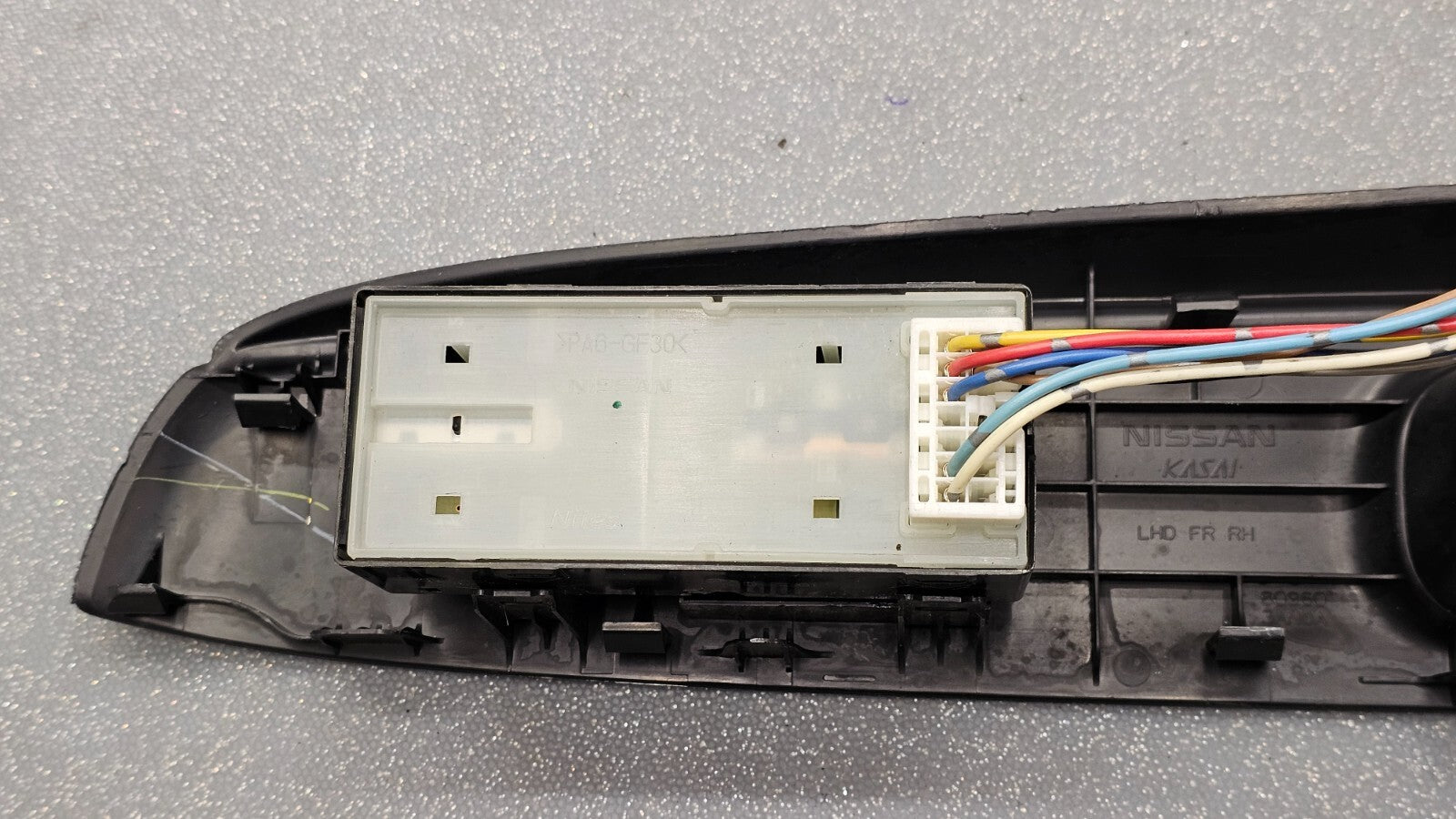 🔥12-19 Versa Versa Note Right Passenger Power Window Switch Assembly Black OEM