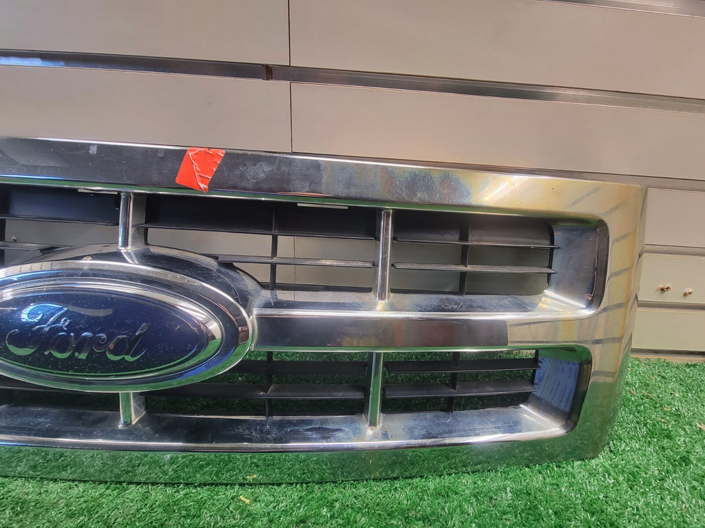 🔥08-12 Ford Escape Front Upper Bumper Center Grille Assembly Chrome EMBLEM OEM