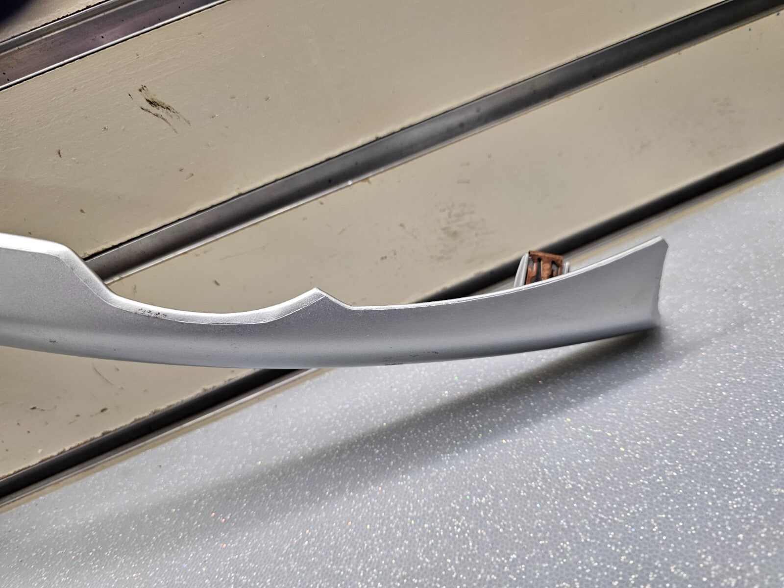 🔥11-14 Ford Edge Left Driver Side Center Console Trim Panel Silver OEM
