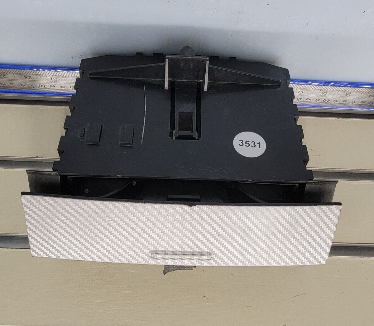 🔥2004-2008 Ford F-150 In Dash Pop Out Cup Holder Ash Tray Carbon White OEM