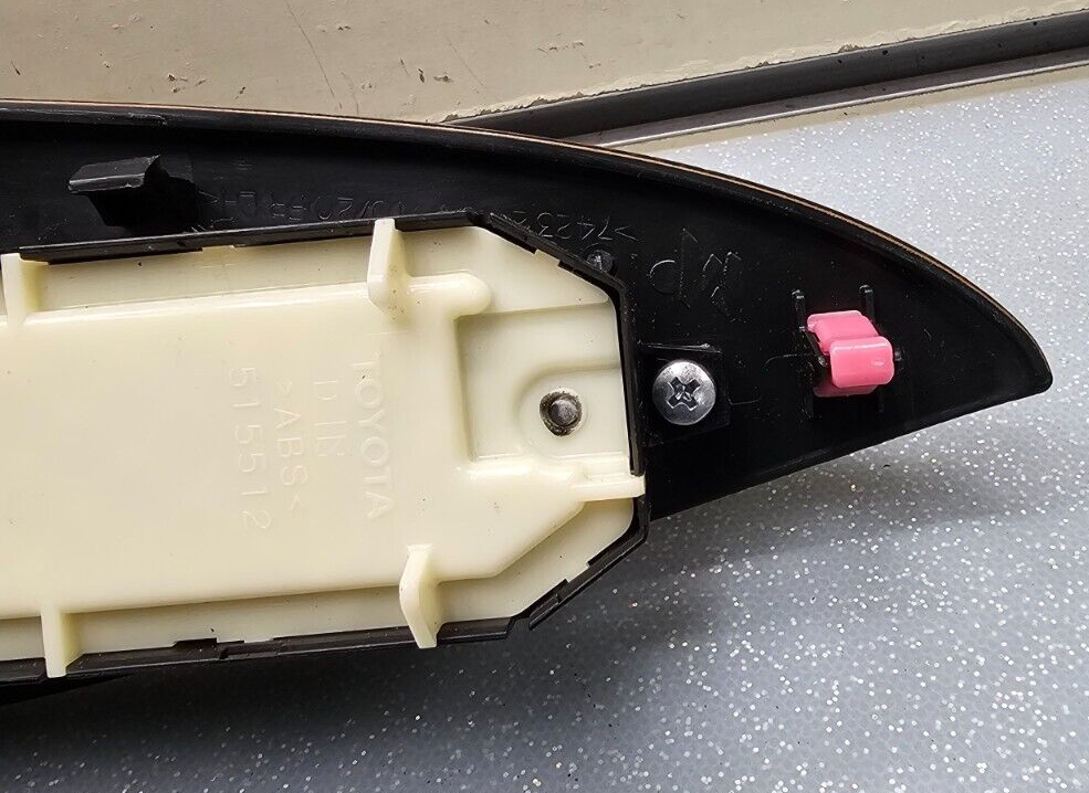 10-14 Prius Camry Venza Left Driver Master Power Window Door Control Switch WOOD