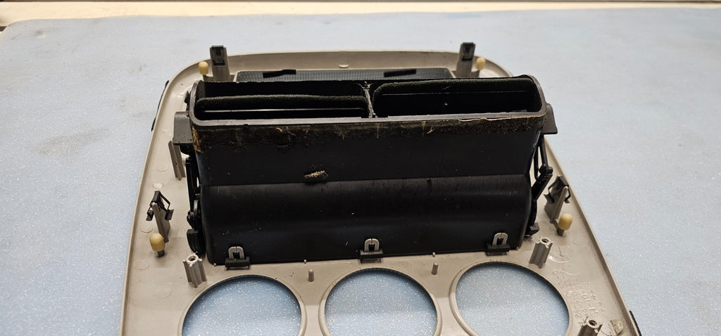 🔥02-05 FORD EXPLORER RADIO AUDIO CLIMATE TEMPERATURE CONTROL BEZEL TRIM SILVER