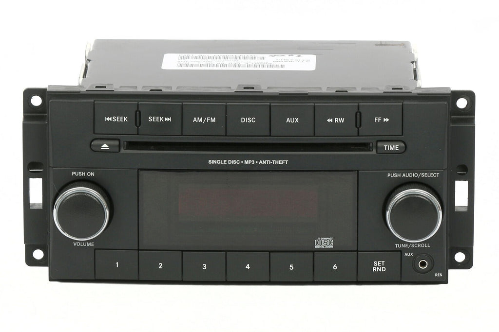 🔥12-19 Dodge Caravan Chrysler Dash AM-FM-MP3 CD Player Radio Receiver satellite