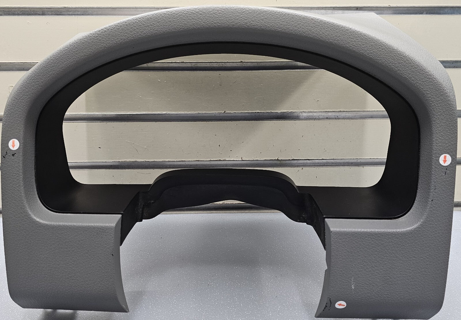 🔥04-08 Ford F-150 Dash Instrument CLUSTER Bezel Speedometer Gauge Trim GRAY C14