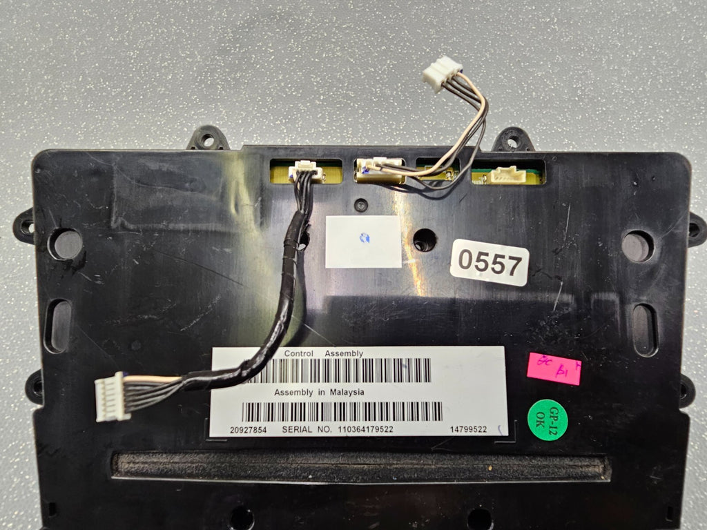 🔥10-12 Cadillac SRX Dash Radio Climate Control Panel AM-FM-CD-MP3 AUX OEM