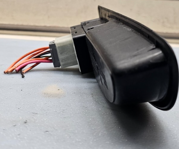 🔥11-17 Chrysler 200 Compass Right Passenger Power Window Control Switch Black