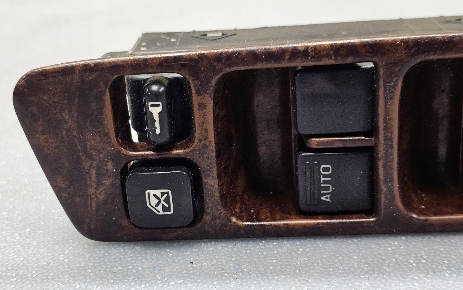 🔥95-99 Maxima Infiniti I30 Front Left Driver Master Power Window Switch Wood